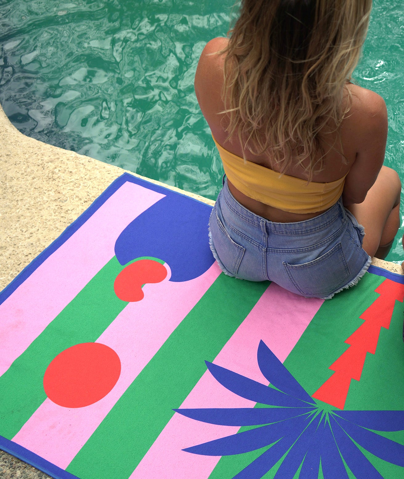 Beach & Yoga Towel Palmy Springs – gombocgoods
